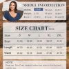 MOLERANI Women V Neck Long Sleeve Fall Dresses 2024 Knee Length Knit Casual Sweater Dress Button A Line Flowy Dresses