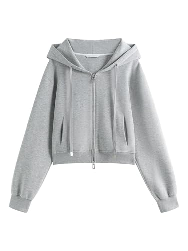 Women's Cotton Hoodie Set, Elastic Mini Skirt & Jacket Combo