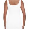 Summer Dresses for Women Sexy Mini Dress Ribbed Knit Fitted Square Neck Bodycon Party Club Tank Dresses