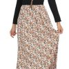 416SEDueTmL.jpg Women's Long Sleeves Maxi Dress Plain Empire Waist Casual Dress Loose Fall/Winter Dresses with Pockets