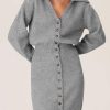 Sweater Dresses for Women 2025 Trendy Long Sleeve Button Down Short Mini Fall Winter Dress
