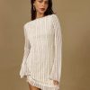 Women's 2025 Spring Fall Dress Long Sleeve Elegant Mini Dress, Autumn Winter A-Line Dress