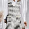 Women's Sweater Vest Dresses for Women 2025 V Neck Sleeveless Knit Pullover Sweater with Pockets Fall Winter Outfits