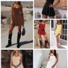 Women's Square Neck Ruffle Hem Mini Dresses Ruched Waist Slim Sleeveless Corset Dress for Women Summer Short Party Dress