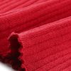 Women's Sweater Dress Ribbed Knit V Neck Long Sleeve Bodycon Slim Fitted Elegant Fall Midi Dress